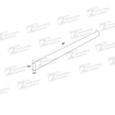 Honey Oak Scribe Molding 96"x 0.5"